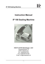 INDE PLASTIK SOMA280 Instruction Manual