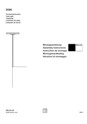 Belux DISK Assembly Instructions Manual