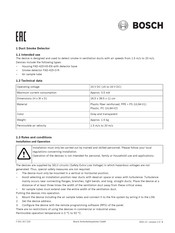 Bosch FAD-425-O-R Manual