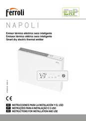 Ferroli Napoli 1200 Installation And Use Instruction