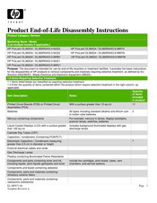 HP ProLiant DL360 G4 Disassembly Instructions