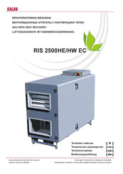 Salda RIS 2500HW EC Technical Manual
