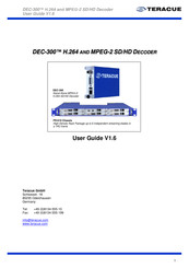 Teracue DEC-300 User Manual