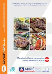 Arris Overgrill LLKOG519A Use And Maintenance Manual