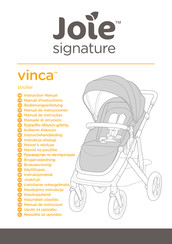 Joie signature vinca Instruction Manual