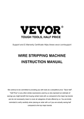 VEVOR SMS-38 Instruction Manual