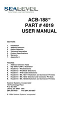 SeaLevel 4019 User Manual
