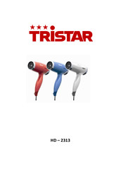 TriStar HD-2313 Manual