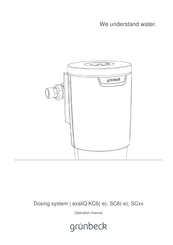 Grunbeck exaliQ:SC20 Operation Manual