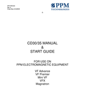 PPM CD30 Start Manual