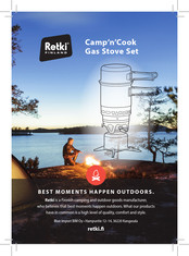 Retki Camp'n'Cook Gas Stove Set Manual