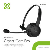 KlipXtreme CrystalCom Pro Manual