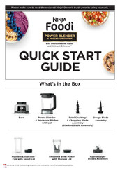 Ninja Foodi SS351C Quick Start Manual
