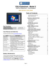 HORNER HE-EXL1E2 Manual