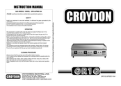 Croydon GR1G Instruction Manual