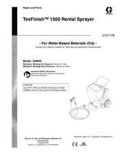 Graco TexFinish 1500 Repair And Parts Manual