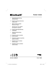 EINHELL 44.308.55 Original Operating Instructions