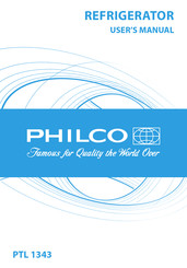 Philco PTL 1343 User Manual