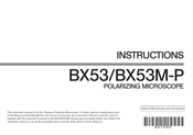 Olympus BX53 Instructions Manual
