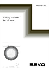 Beko WMY 81233 LB3 User Manual
