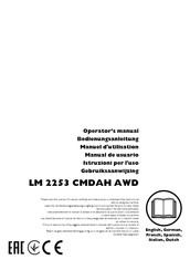 Husqvarna LM 2253 CMDAH AWD Operator's Manual