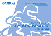 Yamaha YXM700PSE Owner's Manual