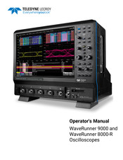 Teledyne Lecroy WaveRunner 9000 Operator's Manual