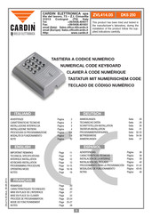Cardin Elettronica DKS 250 Manual