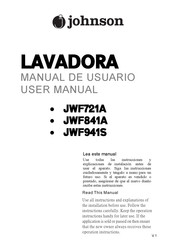 Johnson JWF841A User Manual