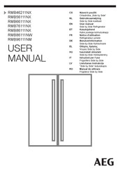 AEG RMB86111NW User Manual