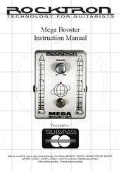 Rocktron Mega Booster Instruction Manual