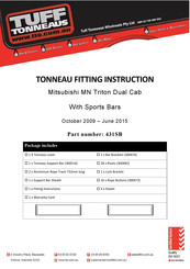 Tuff Tonneaus 431SB Fitting Instruction