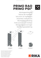 RIKA PRIMO RAO Assembly Instructions Manual