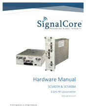 SIGNALCORE SC5407A Hardware Manual