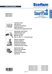 Ecoflam MAXFLAM 10 Operating Instructions Manual