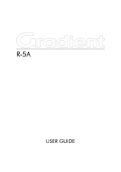 Gradient R-5A User Manual