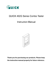 Quick 492GXC Instruction Manual