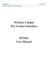 netvox R718J2 User Manual