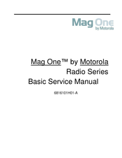 Motorola Mag One Series Basic Service Manual
