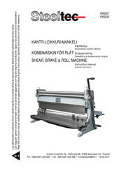 STEELTEC XWS026 Instruction Manual