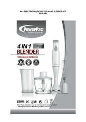 PowerPac PPBL383 Instruction Manual