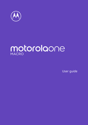 Motorola One Macro User Manual