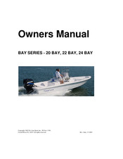 Pro-Line Boats 20 BAY Owner's Manual