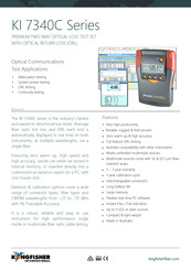 Kingfisher KI7345nC-InGaAs-APC Quick Start Manual