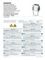 Siemens 3VA9603-0KP00 Operating Instructions Manual