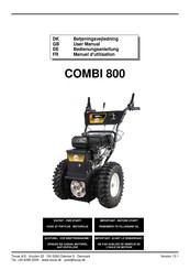 Texas A/S COMBI 800 User Manual