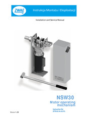 ZWAE NSW30-4 Installation And Service Manual
