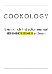 Cookology SEP600BK Instruction Manual