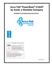 Westlake Axiall Accu-Tab PowerBase 3140AT Installation And Operating Instructions Manual