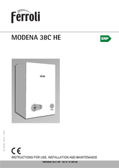 Ferroli 47-267-63 Instruction For Use, Installation And Assembly